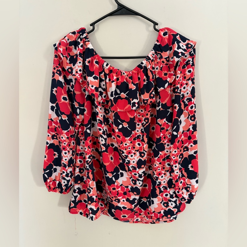 Michael Kors Floral Blouse